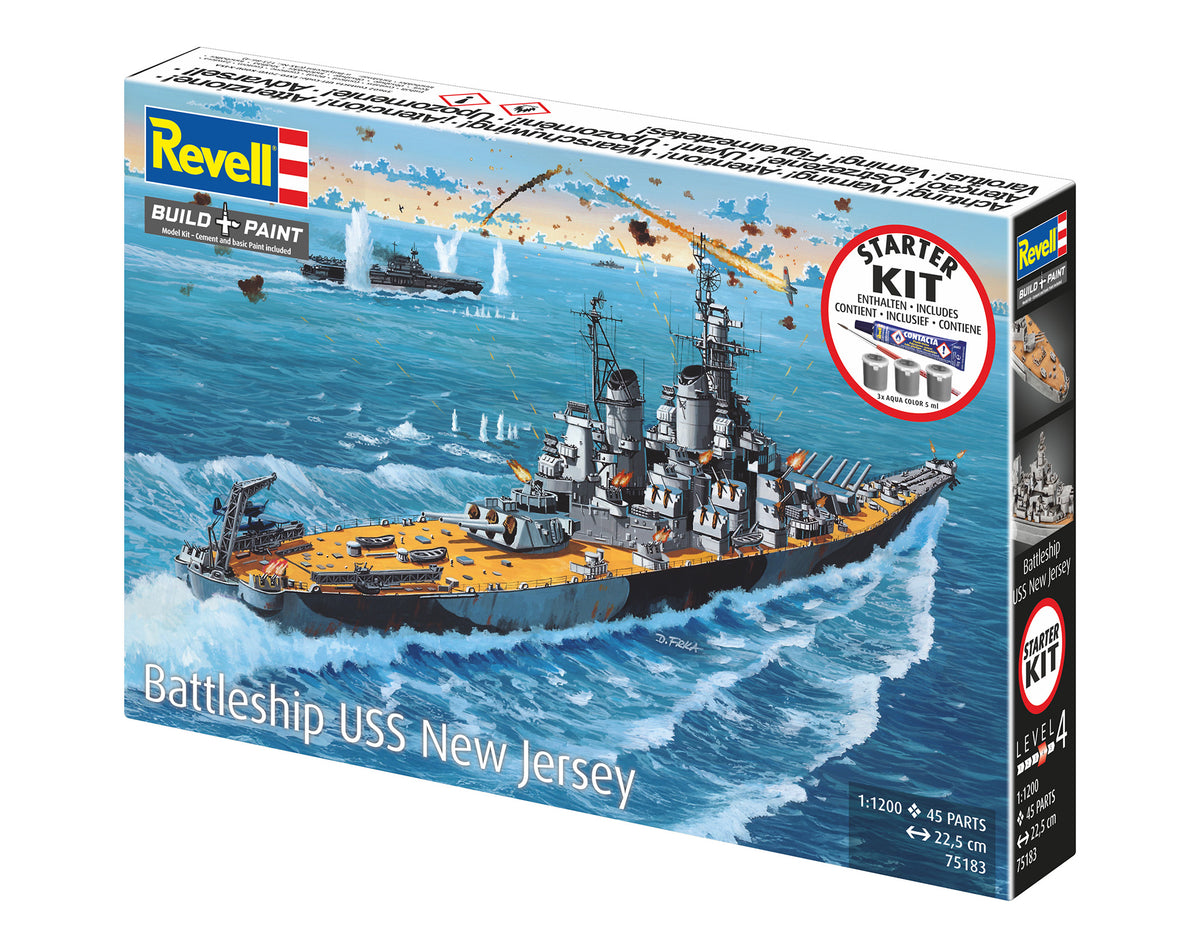 Starter Kit Battleship USS New Jersey