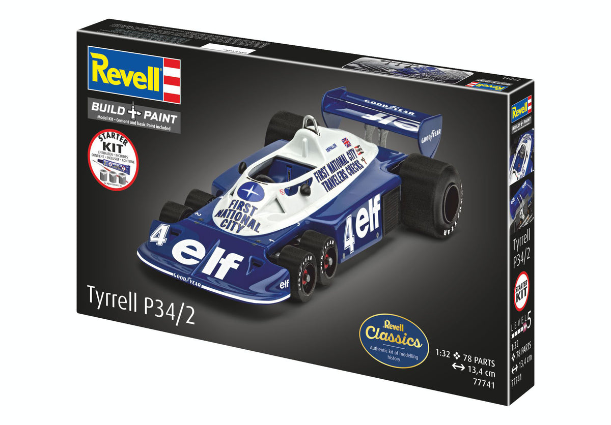 Starter Kit Tyrrell P34/2 6-Wheeler