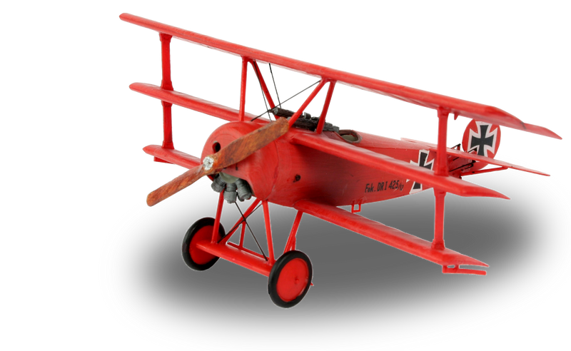 Flugzeuge Erster Weltkrieg: Historische Modellbausätze