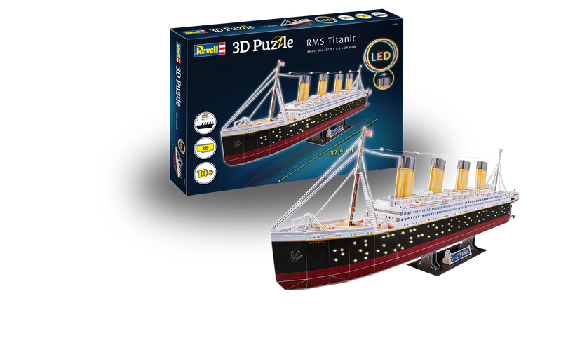 3D Puzzle LED – Faszinierende Leuchtmodelle ohne Kleber bauen
