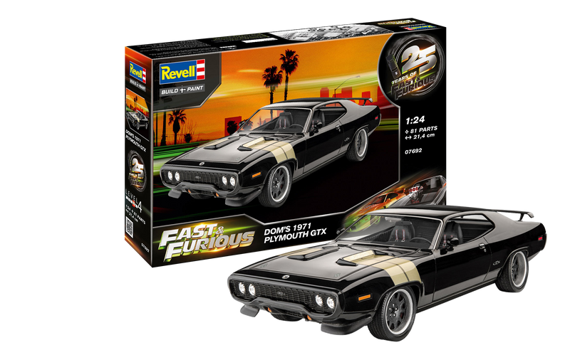Fast & Furious Modellbau: Hol dir die legendären Film-Autos nach Hause