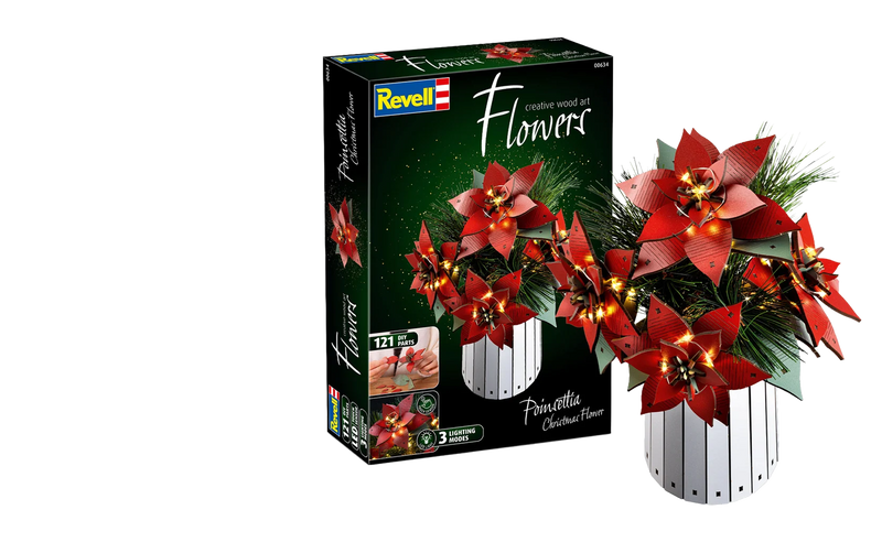 Revell Flowers: Die innovativen DIY-Holzblumen der Creative Wood Art Serie