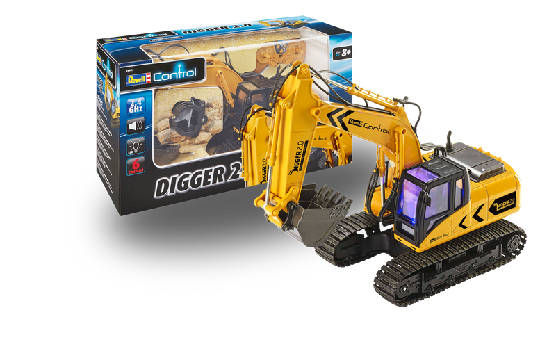 Revell Control Landwirtschaft & Baufahrzeuge: Echter Spielspaß auf Baustelle und Feld